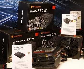 Thermaltake at CeBIT - Case and Power Supply